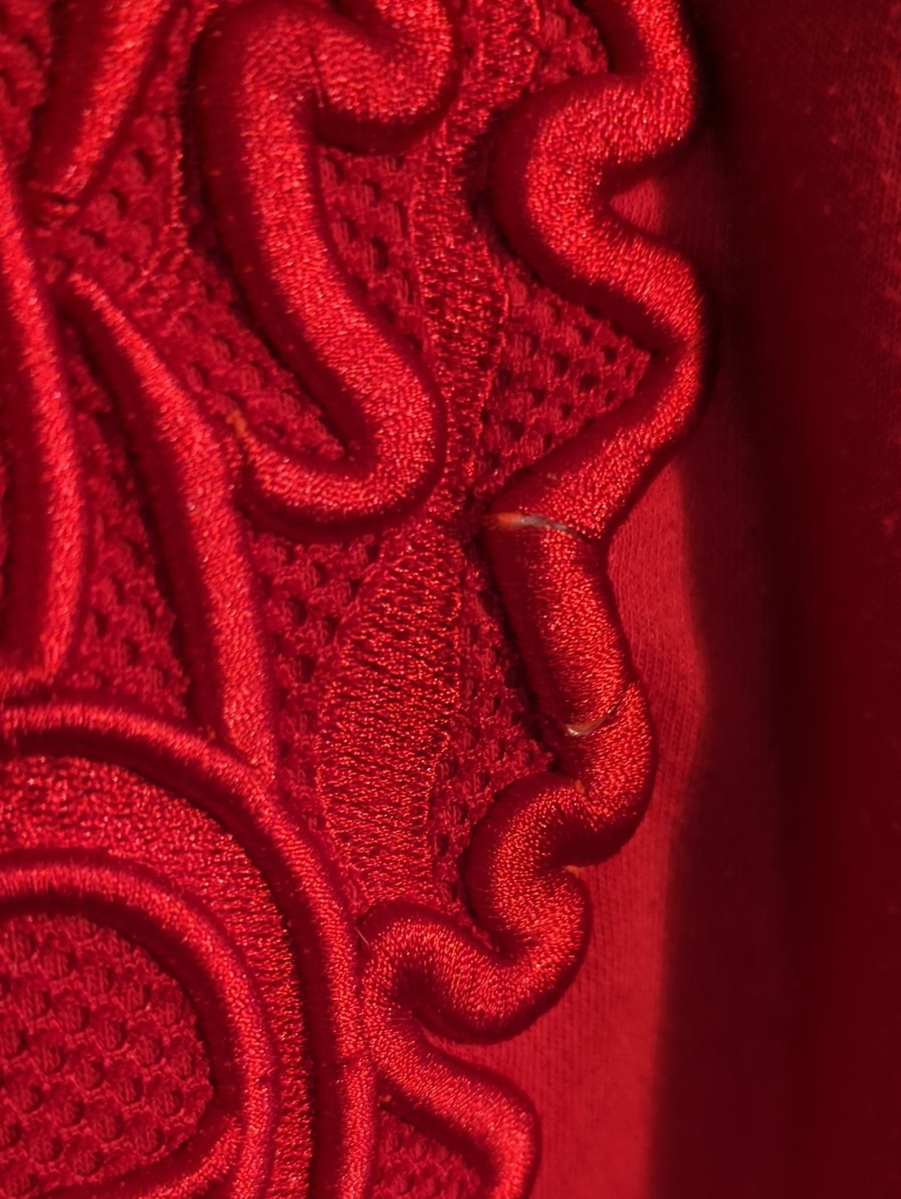 KENZO red embroidered tiger crewneck sweatshirt - size large - Picture 4 of 12